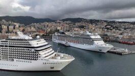 Two MSC ships depart on world cruises on the same day