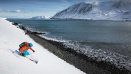 Skiing in North Iceland: beauty, backcountry and the Arctic Ocean