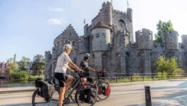 Nine long-distance cycling routes combine the best of Flanders