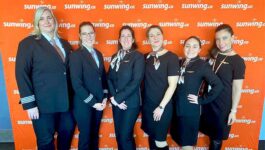 Sunwing’s three all-female flight deck and cabin crew flights honour International Women’s Day