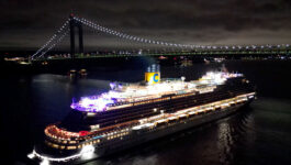 Carnival Venezia arrives in New York City