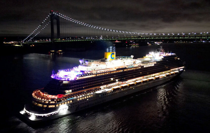 Carnival Venezia arrives in New York City