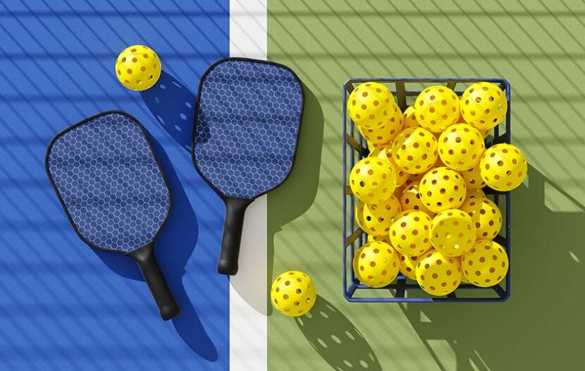 You have to see this floating pickleball court to believe it