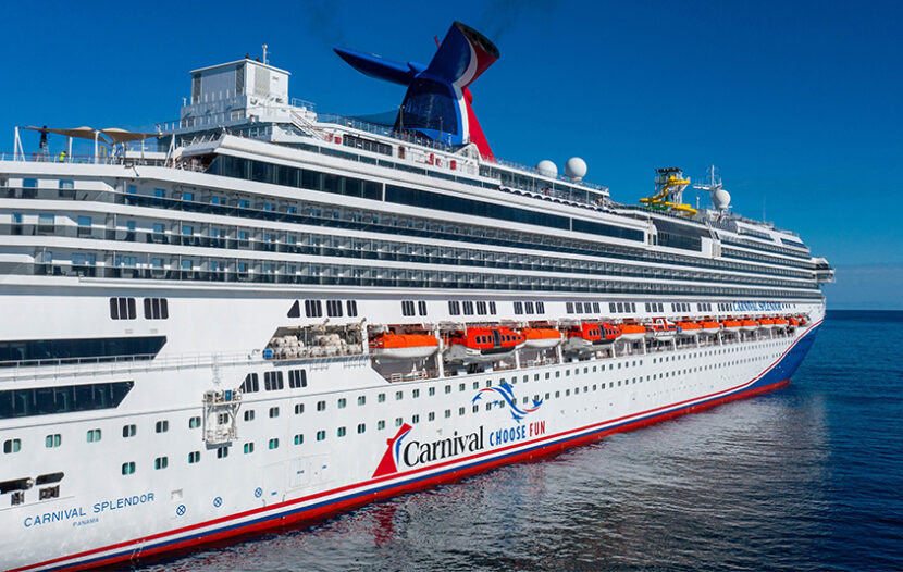 Carnival Splendor debuts new livery