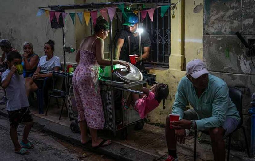 Cuba fights to come back from a nationwide blackout, storm