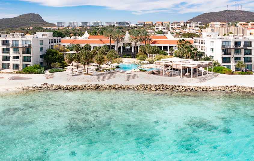 Curacao Marriott Beach Resort right in the heart of the action on this ‘ABC’ island